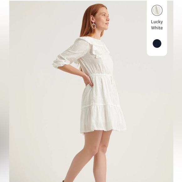 Charlie Ruffle Mini Dress - Picture 2 of 6